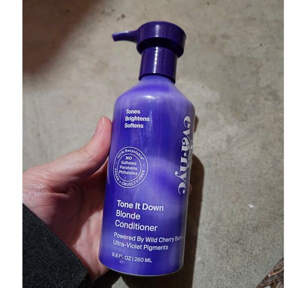EVA NYC Tone It Down Blonde Conditioner ~ Tones Brightens Softens 260ml / 8.8oz. - Picture 1 of 6